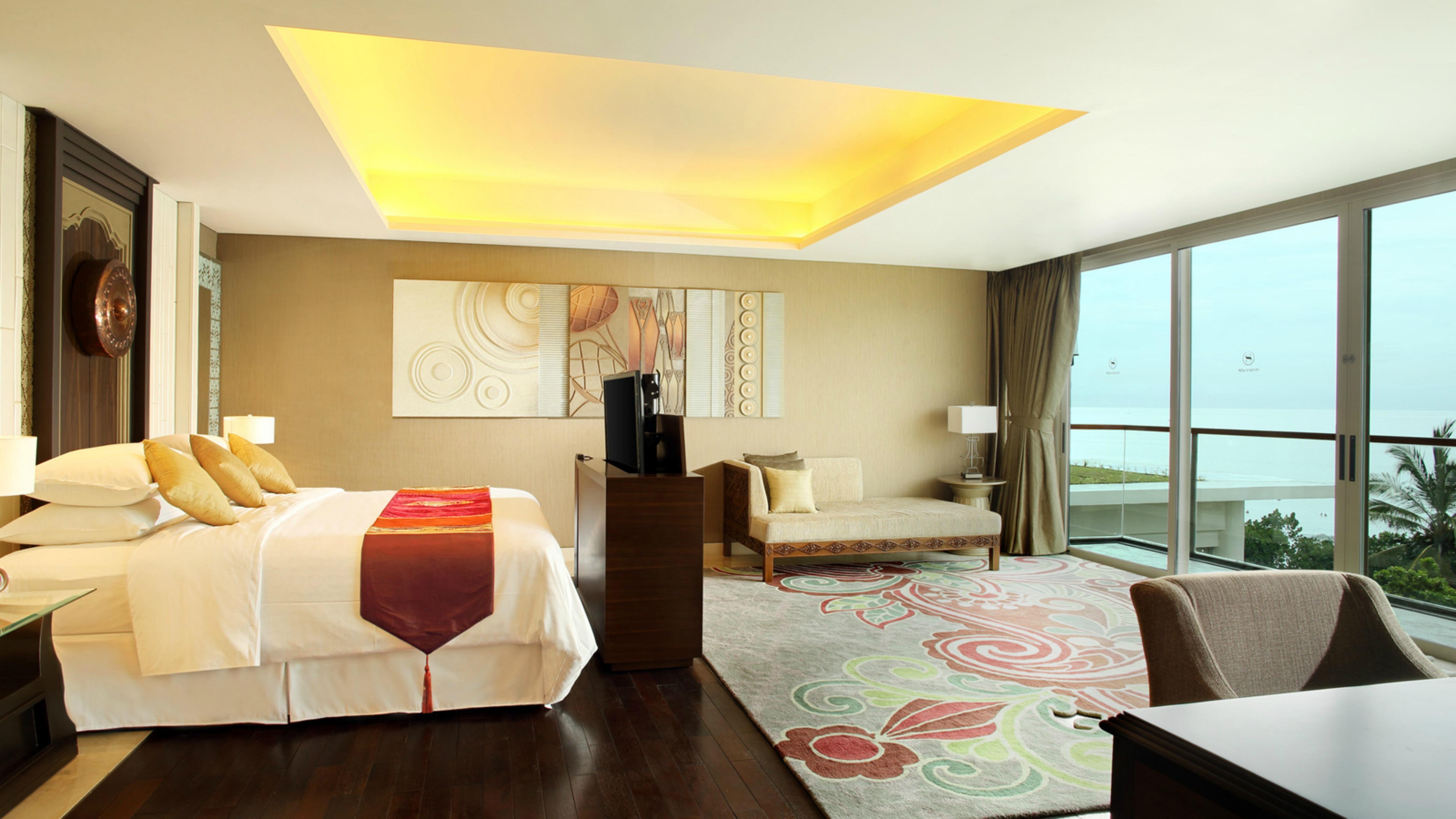 Sheraton Bali Kuta Resort Kuta Lombok Exterior foto A suite at the hotel