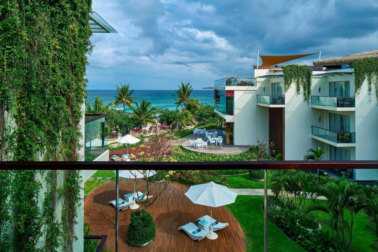 Sheraton Bali Kuta Resort Kuta Lombok Exterior foto View from the hotel