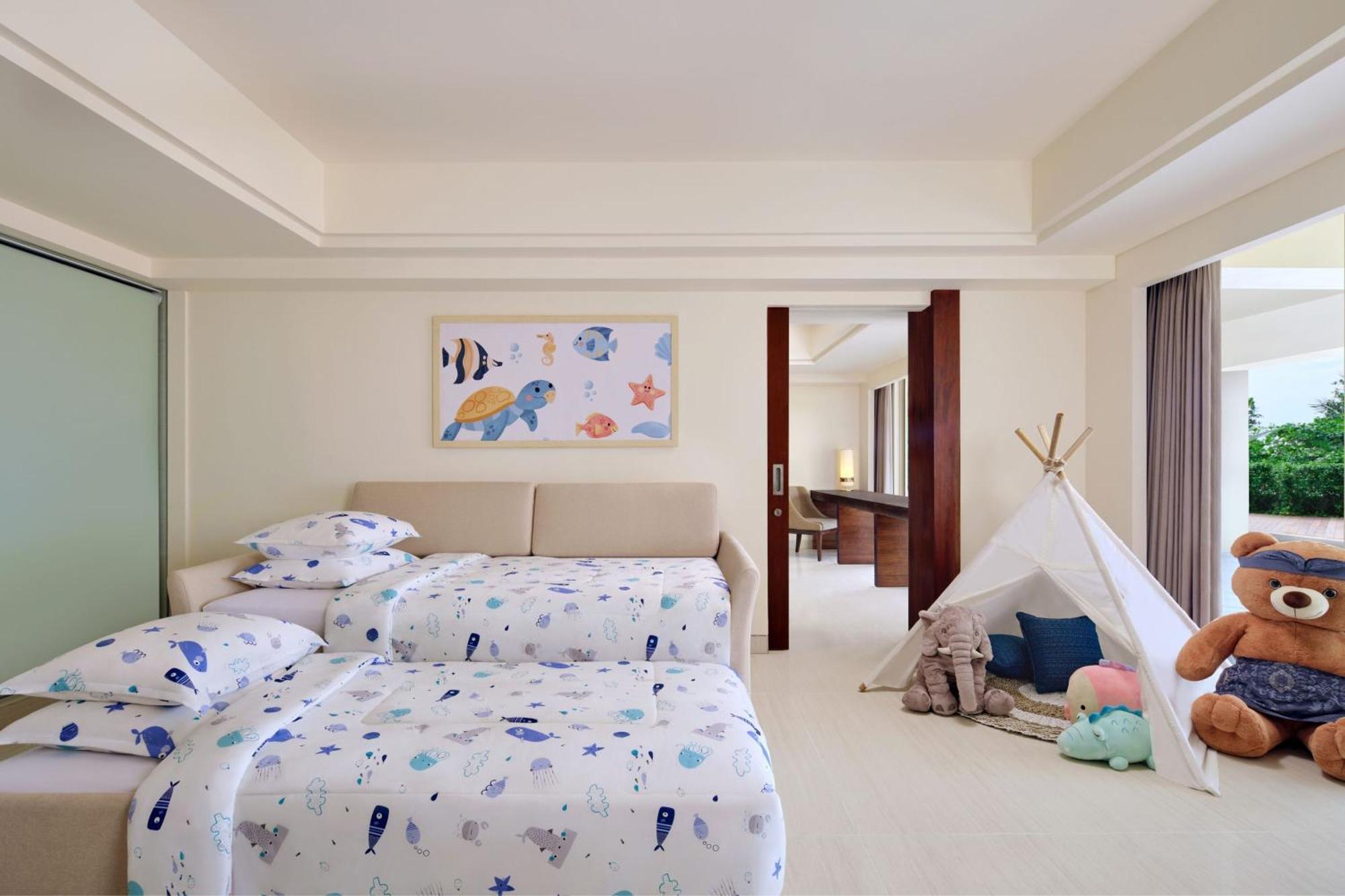Sheraton Bali Kuta Resort Kuta Lombok Exterior foto Family Suite